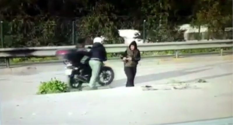 Motosiklet hırsızları bekçiler tarafından kıskıvrak yakalandı
