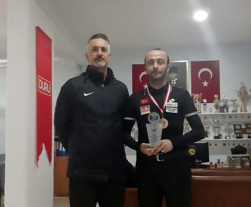 Türk bilardocu, Avrupa Şampiyonası’na katılacak
