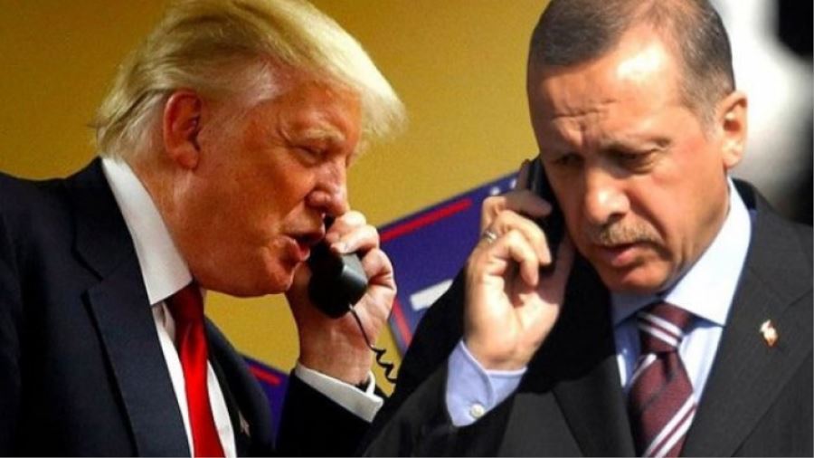 Cumhurbaşkanı Erdoğan, Trump’la telefonla görüştü