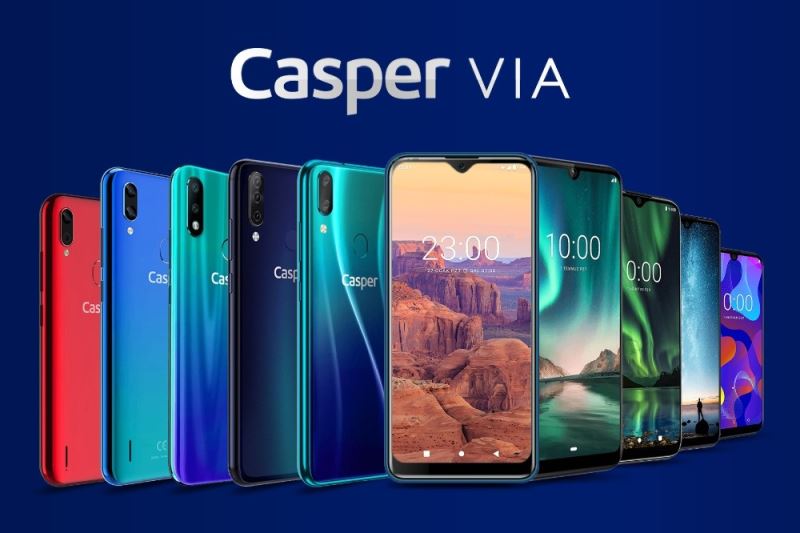 Casper VIA cep telefonlarında bahar kampanyası
