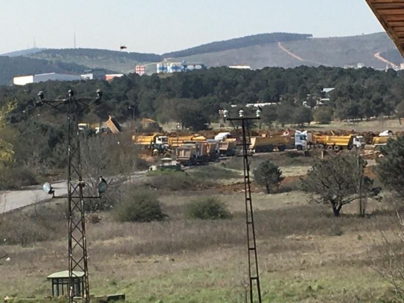 Cumhurbaşkanı Erdoğan’ın Sancaktepe’de yapılacağını duyurduğu hastanenin yapımı devam ediyor
