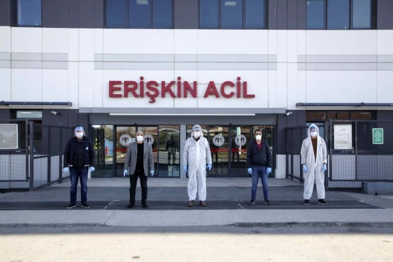 Kartal Dr. Lütfi Kırdar Eğitim ve Araştırma Hastanesi dezenfekte edildi
