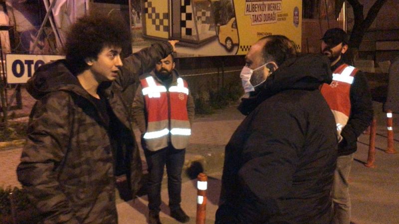 (Özel) Sokağa çıkma yasağını delen genç: “Allah bana ceza veriyor”
