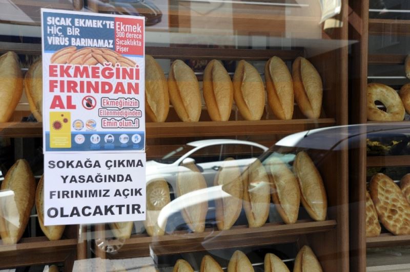 Eczane ve fırınlar hizmete devam ediyor
