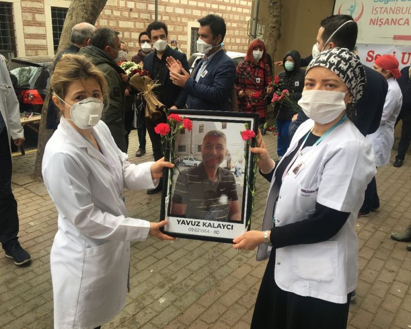 Korona virüsten vefat eden Dr. Yavuz Kalaycı görev yaptığı yerde anıldı