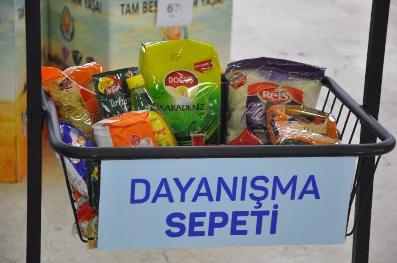 “Dayanışma Sepetleri” yardımlaşmayı artıracak
