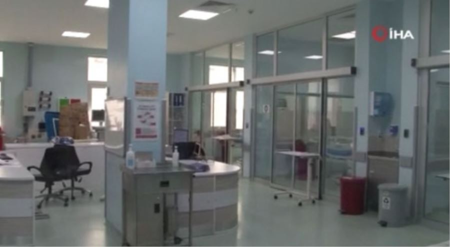 Türkiye’de korona virüs ile mücadelede en başarılı hastanelerinden biri ilk defa içeriden görüntülendi