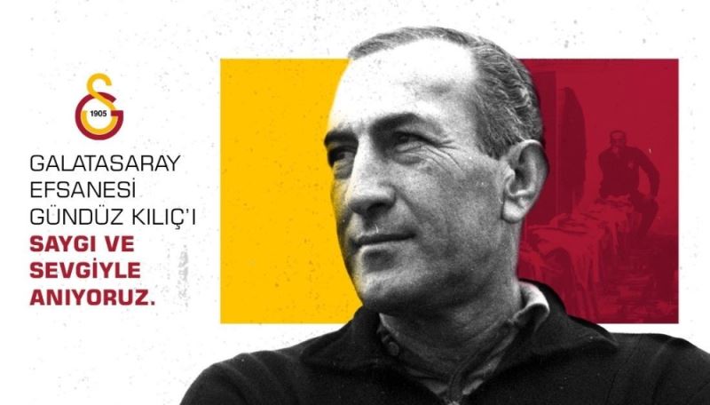 Galatasaray, ’Baba’ Gündüz’ü andı
