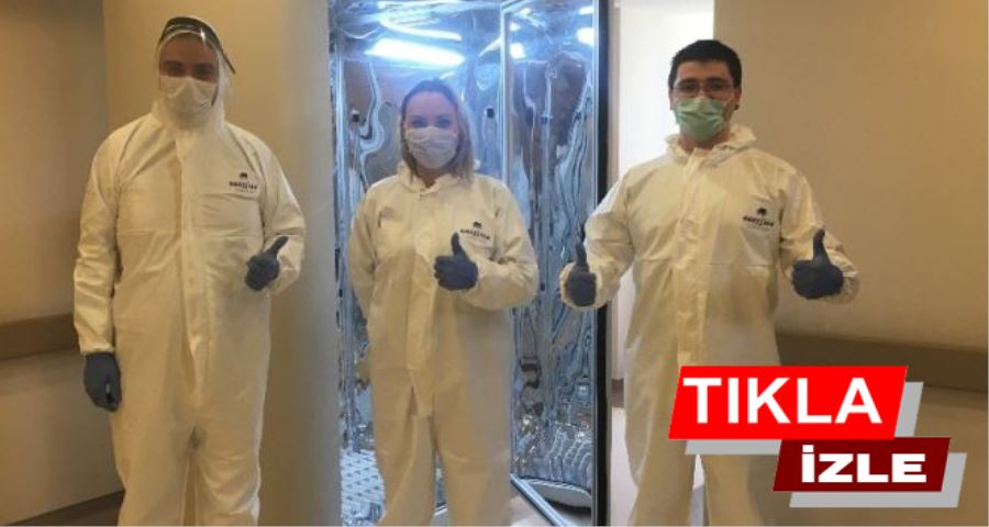 Türk bilim insanları geliştirdi; Koronavirüsü 30 saniyede öldüren kabin