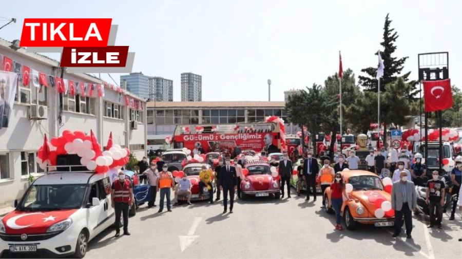 19 Mayıs Atatürk’ü Anma Gençlik ve Spor Bayramı coşkusu Kartal’ın sokaklarına taştı