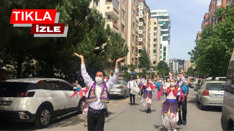 Maltepe sokakları 19 Mayıs’ta dans ve müziklerle şenlendi