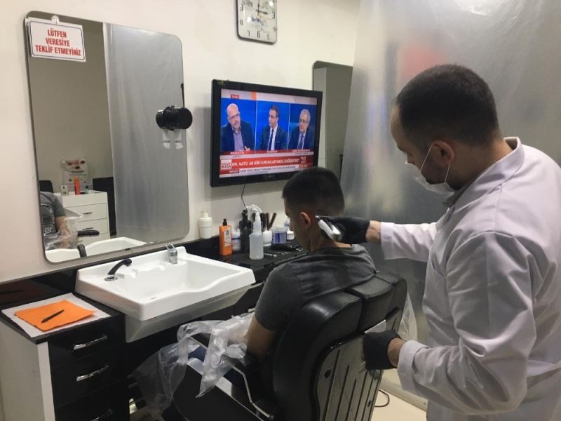 Berberlerin yoğun mesaisi devam ediyor
