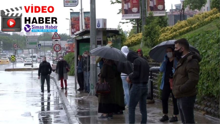 Beklenen yağmur İstanbul’da etkili olmaya başladı