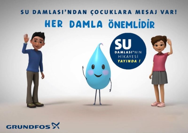 Özge Özpirinçci, çocuklara su tasarrufunun önemini animasyon ile anlattı
