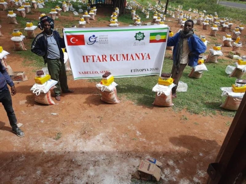 Etiyopya’ya Türkiye hayırseverleri dokundu
