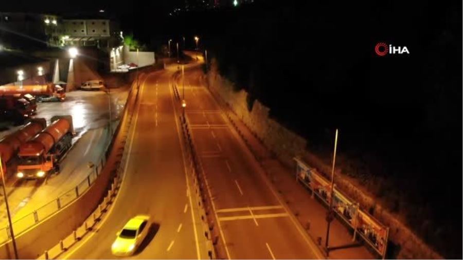 İstanbul’da trafikteki yoğunluk yüzde 1 seviyelerine geriledi