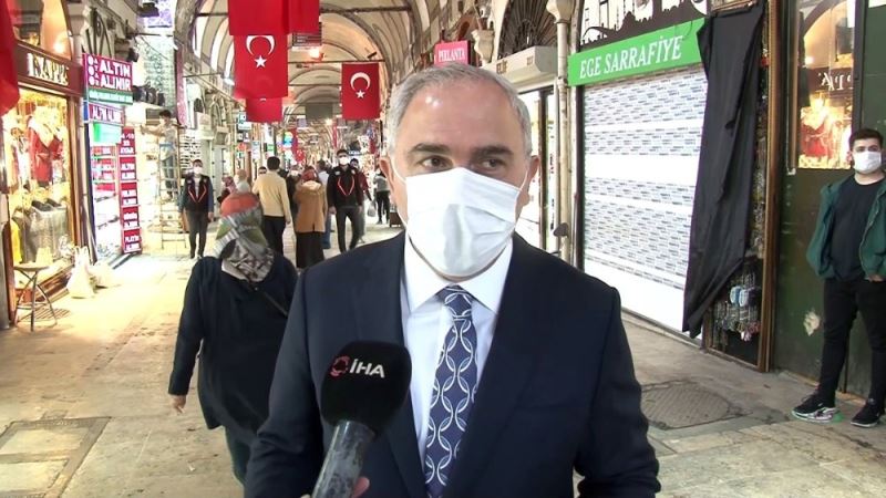 Fatih Belediye Başkanı Turan : “Çarşı pırıl pırıl şu anda”
