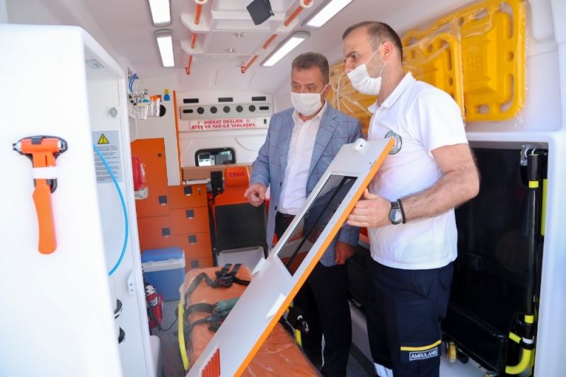 Gaziosmanpaşa belediyesi ambulans filosunu güçlendirdi
