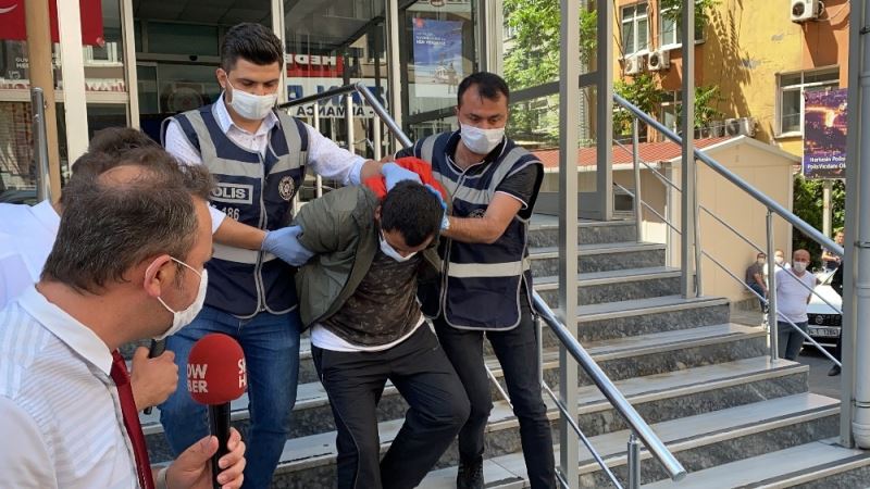 Prof. Dr. Cemil Taşcıoğlu Şehir Hastanesi’nden ambulans çalan zanlı adliyeye sevk edildi