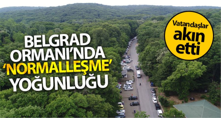 Belgrad Ormanı’nda ‘normalleşme’ yoğunluğu