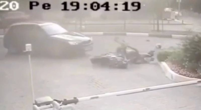 (Özel) İstanbul’un göbeğinde feci kaza kamerada: 1 ölü, 1 ağır yaralı