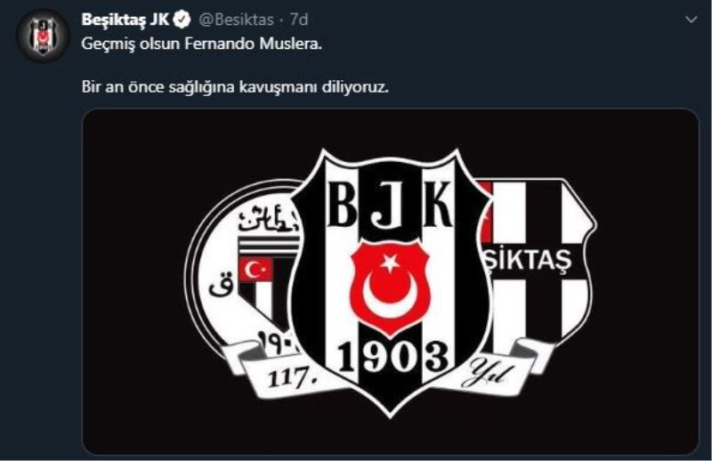 Beşiktaş ve Fenerbahçe’den Muslera’ya geçmiş olsun mesajı
