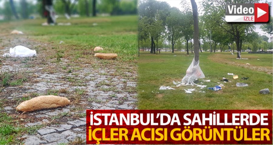 İstanbul’da iki sahilde vatandaşları şoka uğratan manzara