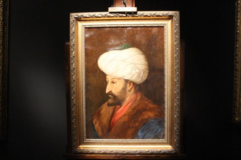 Fatih Sultan Mehmed’in ilk defa sergilenecek portresi tanıtıldı