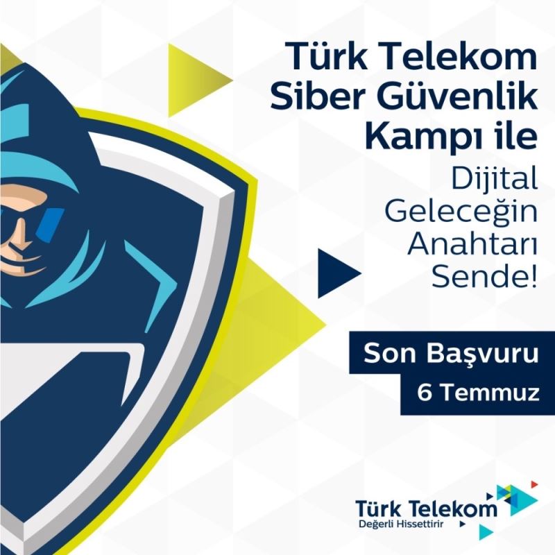 Türk Telekom’dan online ‘siber güvenlik’ kampı
