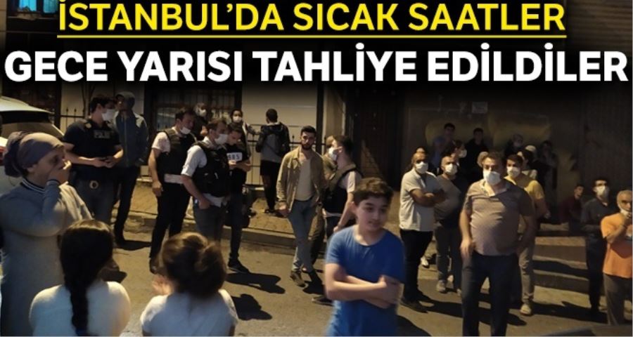 Sultangazi’de çatlak nedeniyle 3 bina tahliye edildi