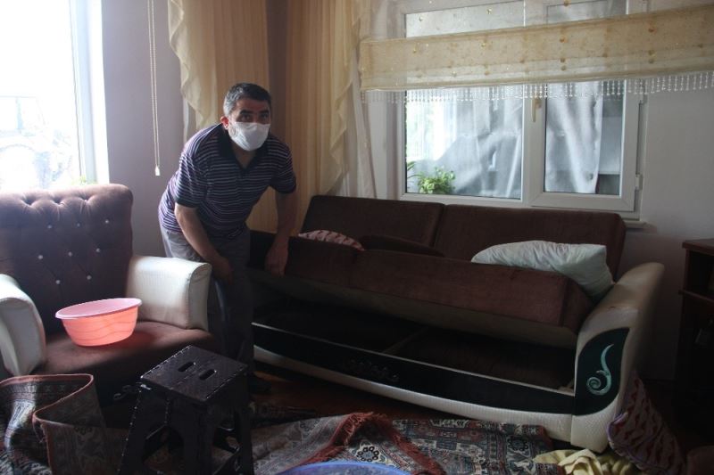 Çatalca’da oluşan hortum esnasında evlerinde olanlar yaşadıkları kabusu anlattı