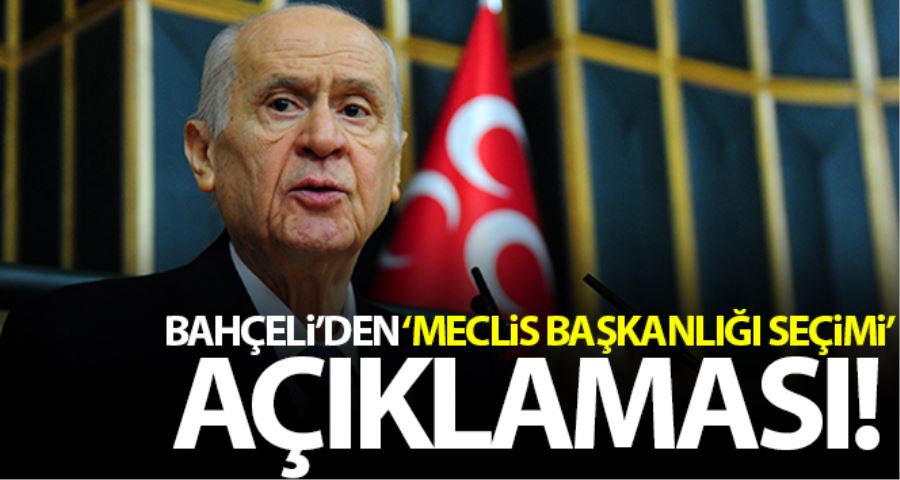 MHP Lideri Bahçeli: 