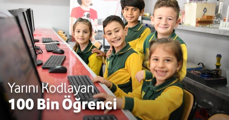 Yarını Kodlayanlar projesi 100 binin üzerinde çocuğa ulaştı
