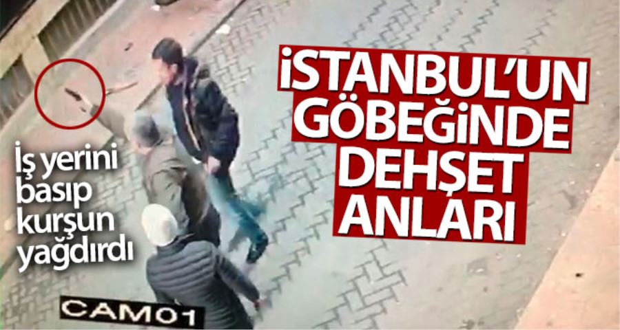 (Özel) İstanbul’un göbeğinde dehşet anları kamerada