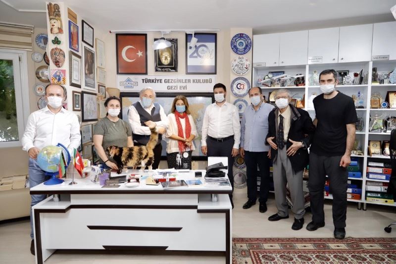 Başkan Öztekin Gezi Evi’ne misafir oldu
