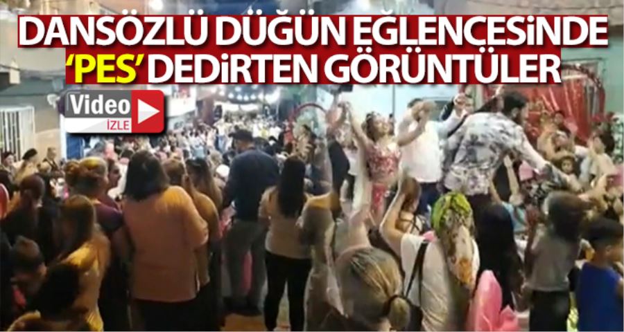 (Özel) İstanbul’da dansözlü düğün eğlencesinde “pes” dedirten görüntüler