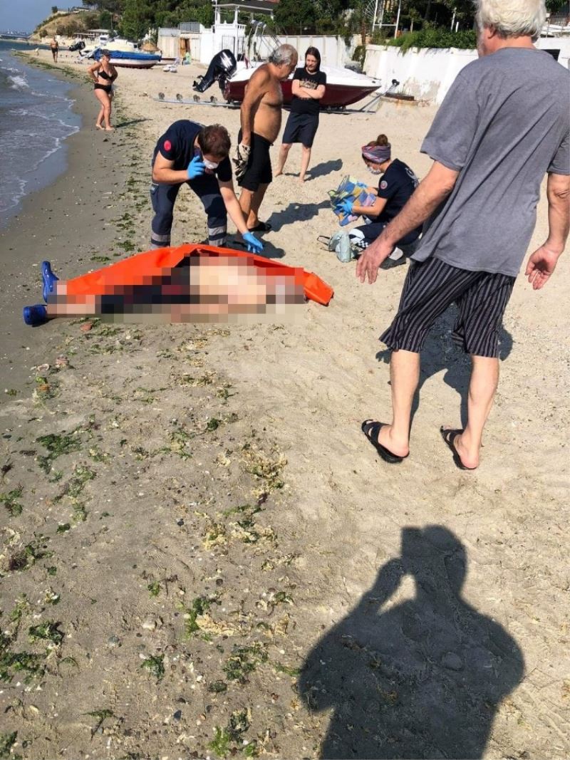 Gümüşyaka sahilinde bir erkek cesedi bulundu
