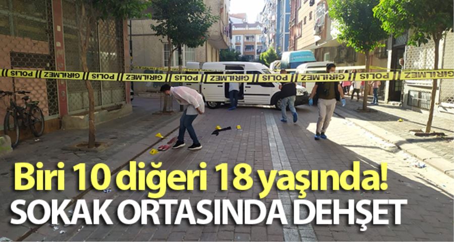 Zeytinburnu’nda sokak ortasında yaşları küçük iki kişi vuruldu