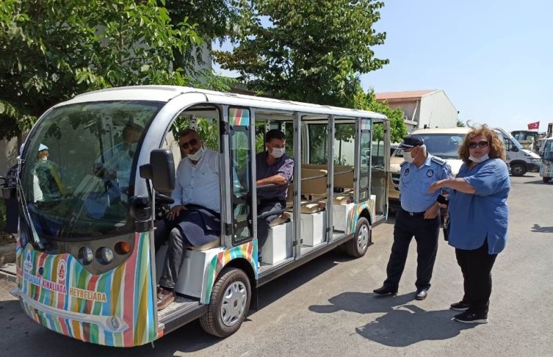 Adalar’da elektrikli araçların test sürüşleri başladı