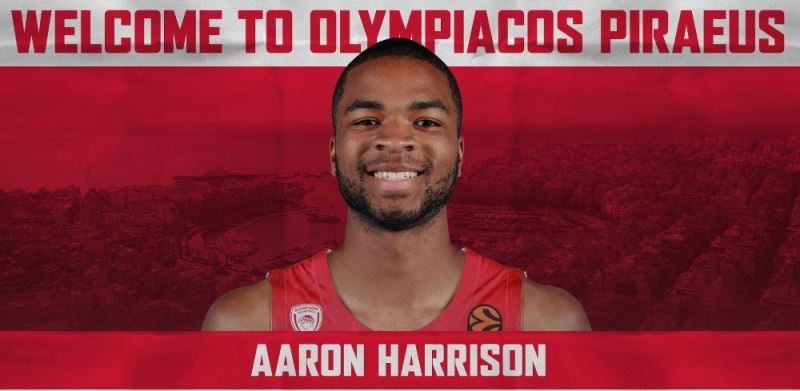 Olympiakos, Aaron Harrison’ı transfer etti
