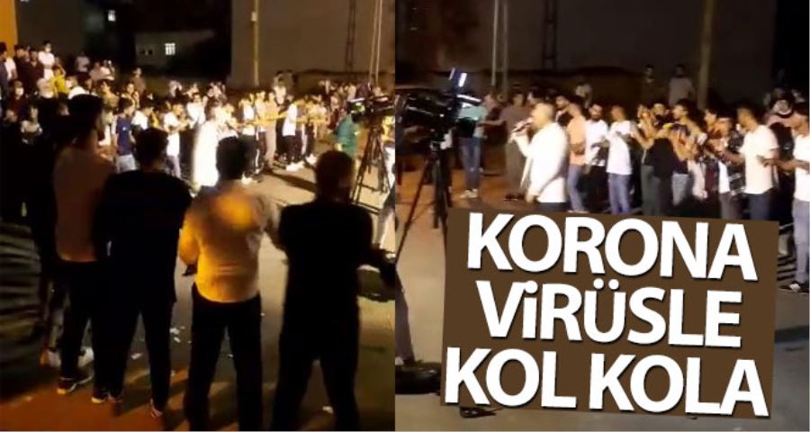 (Özel) Korona virüsle kol kola oynadılar