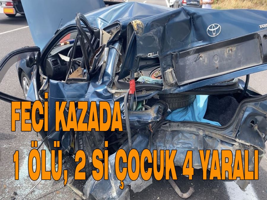 Kuzey Marmara Otoyolu Edirne istikameti Sarıyer mevkiinde iki otomobilin karıştığı trafik kazasında 1 kişi öldü, 4 kişi yaralandı.