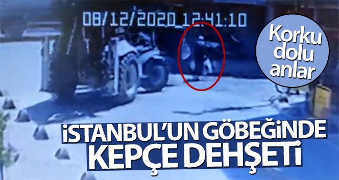 (Özel) İstanbul’un göbeğinde kepçe dehşeti kamerada