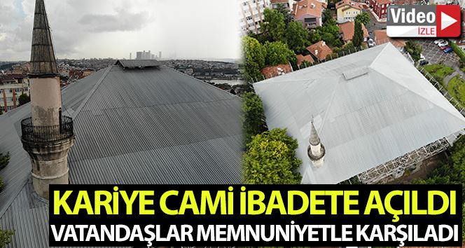 Kariye Cami ibadete açılıyor