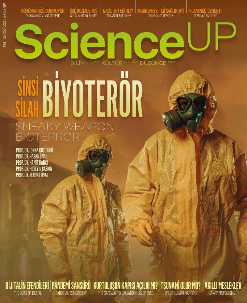 Uzmanlar, ScienceUp’ın yeni sayısında  ‘Biyoterör’ü konuştu
