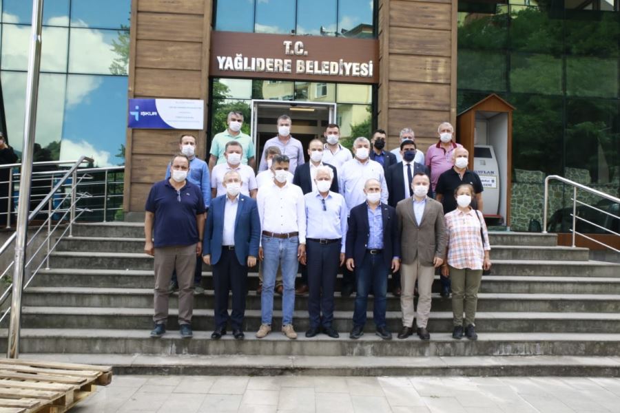 Yerel yöneticiler Giresun için tek yürek oldu