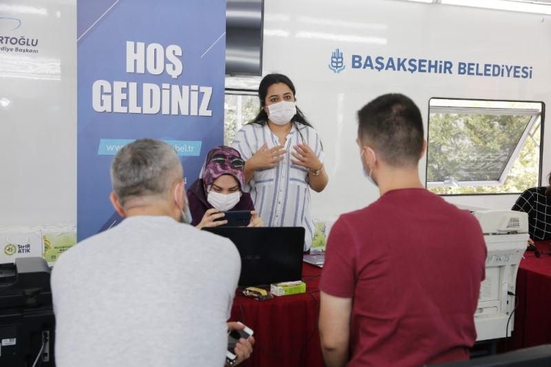 Başakşehir’de YKS tercih karavanı yola çıktı