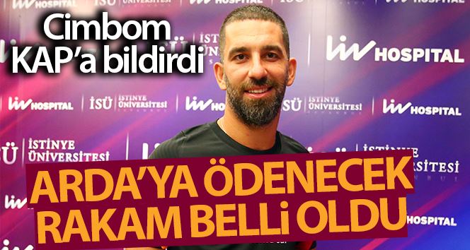 Galatasaray, Arda Turan’ı KAP’a bildirdi