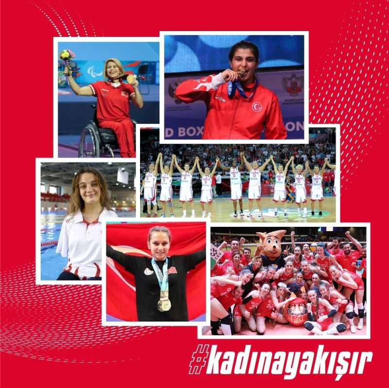 Türkoğlu’ndan kadın sporculara destek
