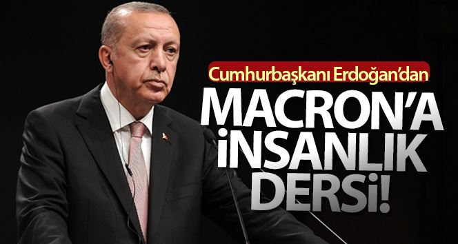 Cumhurbaşkanı Erdoğan: “Macron senin zaten süren az kaldı, gidicisin”